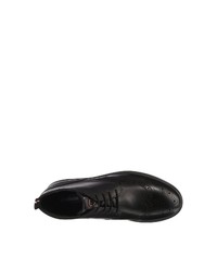 schwarze Brogue Stiefel aus Leder von Strellson