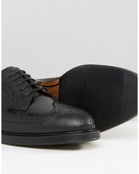 schwarze Brogues von Selected