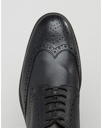 schwarze Brogues von Selected