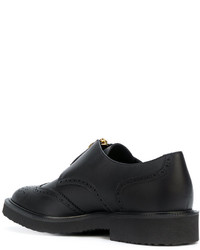 schwarze Brogues von Giuseppe Zanotti Design