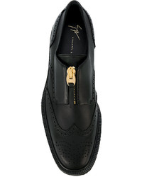 schwarze Brogues von Giuseppe Zanotti Design