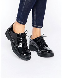 schwarze Brogues von Monki