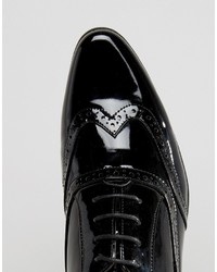 schwarze Brogues von Asos