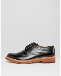 schwarze Brogues von Grenson