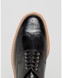 schwarze Brogues von Grenson