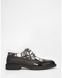 schwarze Brogues von Vivienne Westwood