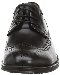 schwarze Business Schuhe von Clarks