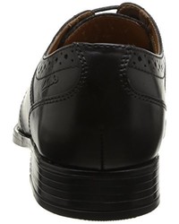 schwarze Business Schuhe von Clarks