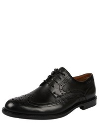 schwarze Business Schuhe von Clarks