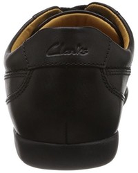 schwarze Business Schuhe von Clarks