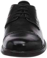 schwarze Business Schuhe von Geox