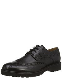 schwarze Business Schuhe von Geox