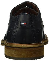 schwarze Business Schuhe von Tommy Hilfiger