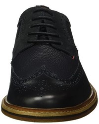 schwarze Business Schuhe von Tommy Hilfiger