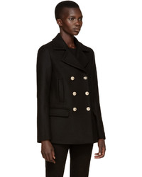 schwarze Cabanjacke von Versace