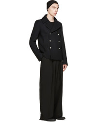 schwarze Cabanjacke von Balmain