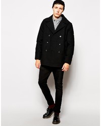 schwarze Cabanjacke von Ben Sherman