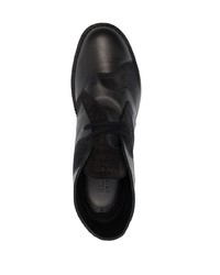 schwarze Camouflage Chukka-Stiefel aus Leder von Clarks Originals