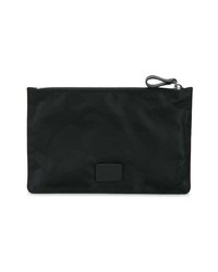 schwarze Camouflage Clutch Handtasche von Valentino