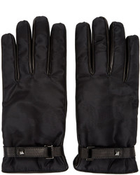 schwarze Camouflage Handschuhe