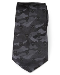 schwarze Camouflage Krawatte