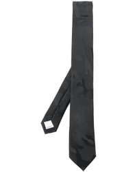 schwarze Camouflage Krawatte von Valentino