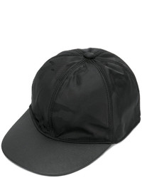 schwarze Camouflage Leder Baseballkappe