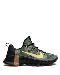 schwarze Camouflage niedrige Sneakers von Nike
