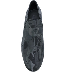 schwarze Camouflage Slipper von Jimmy Choo