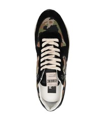 schwarze Camouflage Sportschuhe von Golden Goose