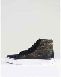 schwarze Camouflage Turnschuhe von Vans