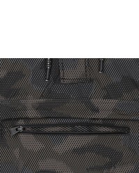 schwarze Camouflage Windjacke von Ragwear