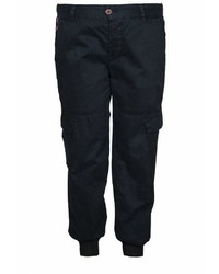 schwarze Cargohose von Alife and Kickin