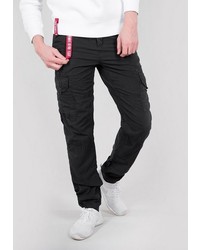 schwarze Cargohose von Alpha Industries