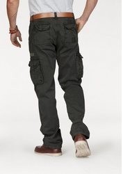 schwarze Cargohose von Alpha Industries