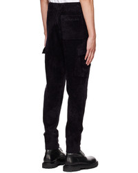 schwarze Cargohose von Helmut Lang