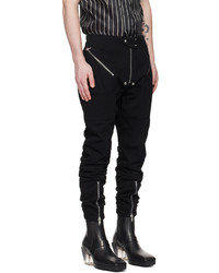 schwarze Cargohose von Rick Owens