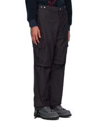 schwarze Cargohose von White Mountaineering