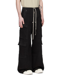 schwarze Cargohose von Rick Owens DRKSHDW