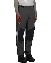 schwarze Cargohose von TMS.SITE