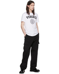 schwarze Cargohose von Versace