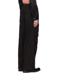 schwarze Cargohose von Dries Van Noten