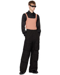 schwarze Cargohose von Dries Van Noten