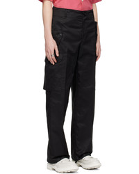 schwarze Cargohose von Alexander McQueen