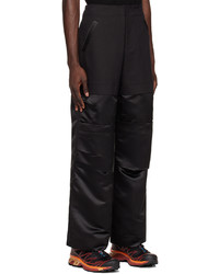 schwarze Cargohose von Spencer Badu