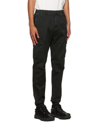 schwarze Cargohose von Stone Island