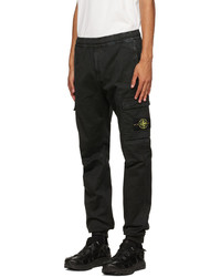 schwarze Cargohose von Stone Island