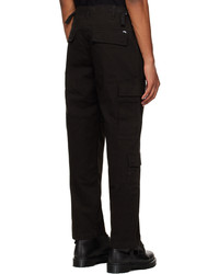 schwarze Cargohose von Stussy