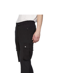 schwarze Cargohose von Amiri