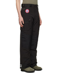 schwarze Cargohose von Canada Goose